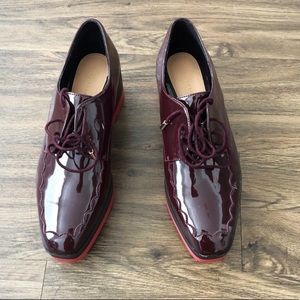 Zara Platform Oxfords